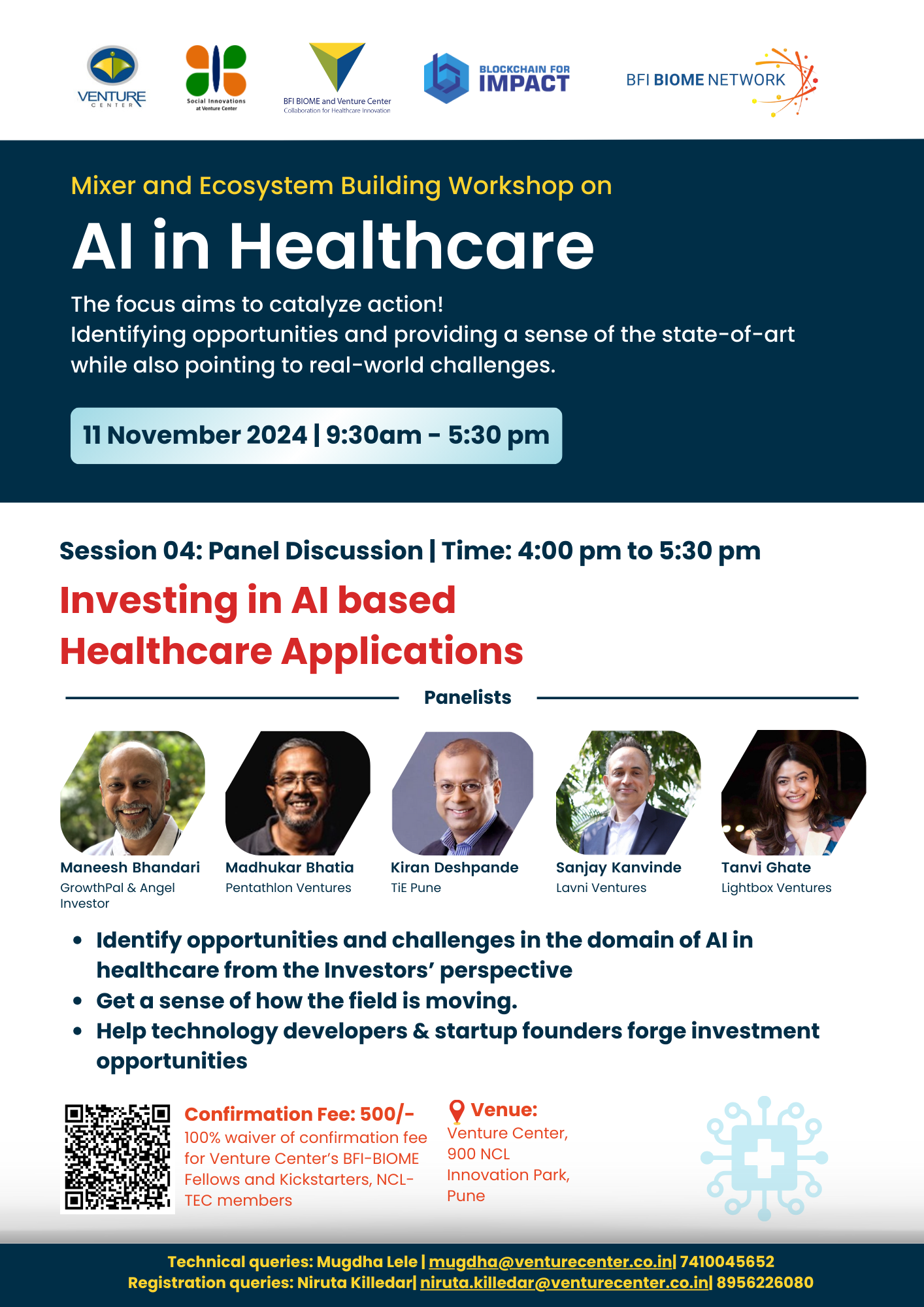 Panel Discussion- Investing in AI based Healthcare Applications